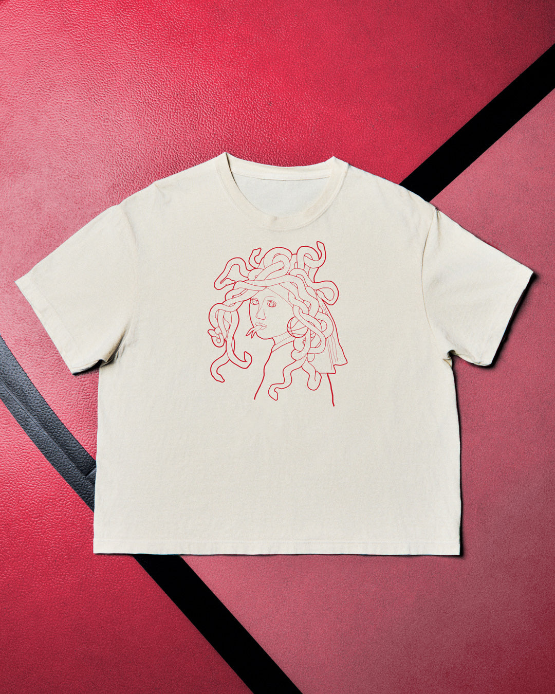 Medusa Hoops | Boxy Tshirt